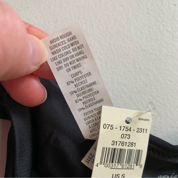 Aerie Size Small Black Cheekier Bikini Bottom Swimwear NWT - Picture 6 of 12